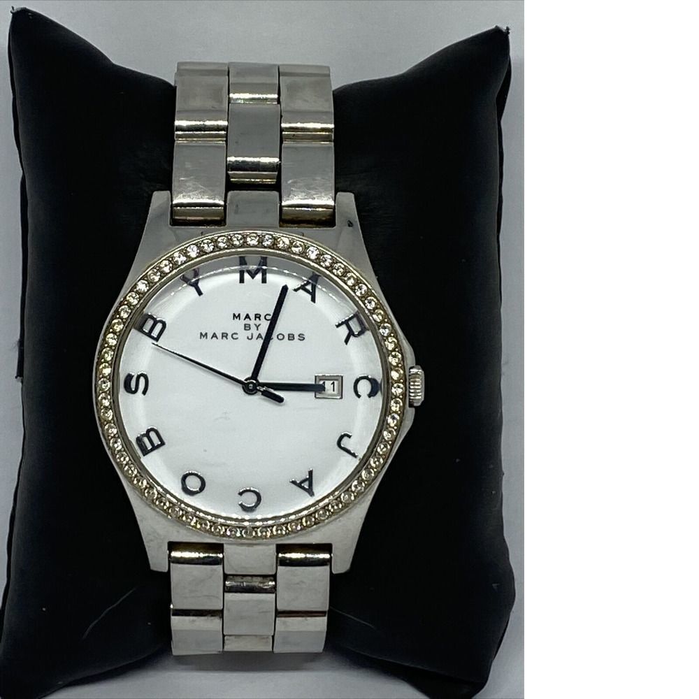 Marc Jacobs Henry MBM3044 Women's Stainless Steel Anlog Dial Quartz Watch KS576